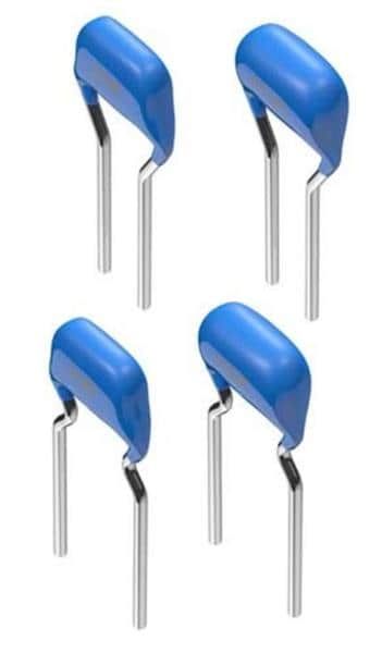Electronic Components of Multilayer Ceramic Capacitors MLCC - Leaded